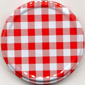 POKROV ZA VLAGANJE MALI KARO RDEČI 63 mm