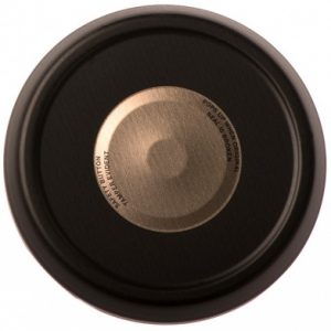 POKROV ZA VLAGANJE ČRN Z ZLATIM KROGOM 82 mm