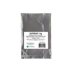 Hrana za kvasovke SUPERDAP 1 kg - kompleksno hranilo na osnovi DAP - diamonijevega fosfata in tiamina za alkoholno vrenje