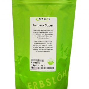 GERBINOL SUPER 1 kg - selektivno sredstvo za adsorbcijo čreslovin
