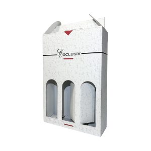 DARILNI KARTON ZA VINO 3 STEKLENICE 0,75 l – BELI EXCLUSIV